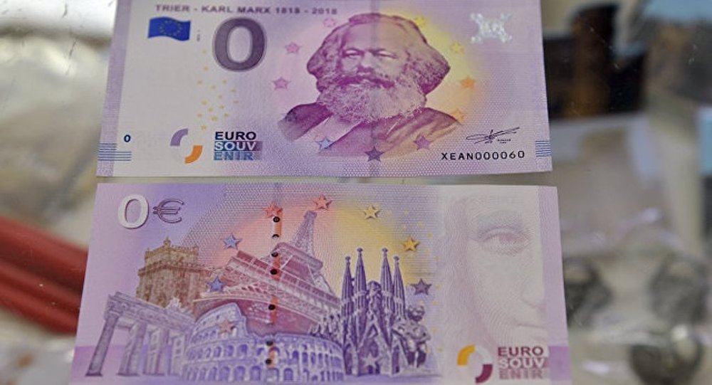 德国发行零欧元马克思纪念币全球售罄
