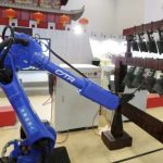 2018年1至8月，中国工业机器人产量突破10万台